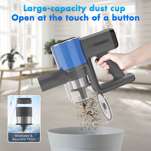 Nouvel <span class=keywords><strong>aspirateur</strong></span> à main sans fil V10 25000Pa à écran tactile électrique (<span class=keywords><strong>tube</strong></span> télescopique standard) avec filtre HEPA et forte aspiration pour camping-car - Product Image 2