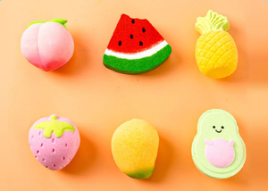 Bombes de bain écologiques premium LovSens & Boules de bain parfumées aux fruits et à l'océan, huile essentielle hydratante, sel de bain pour enfants - Product Image 2