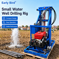 Plateforme de forage de puits d'eau diesel : performance fiable, entretien facile pour le forage agricole et de puits d'eau
