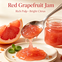 Lotlong Professionele Producent van Zoete Rode Grapefruit Drankjam voor Commercieel Gebruik, Melkthee & Dessert Topping