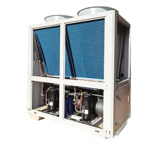 Module de refroidissement d'eau par air froid R-410A, unité sur pied pour usage industriel, à économie d'énergie - Product Image 4