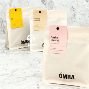 บรรจุภัณฑ์กาแฟแบบรีทอร์ทพาวช์ วาล์วซีลแปดด้าน ก้นสี่เหลี่ยม เกรดอาหาร โปร่งแสง กึ่งด้าน พลาสติกกันความชื้น สำหรับอาหารสัตว์เลี้ยง - Product Image 1