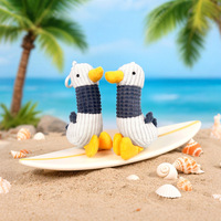 Porte-clés Douyin Super Doux en Peluche Animal Mignon Canard Encourager, Figurine, Breloque de Sac, Pendentifs et Accessoires en Gros