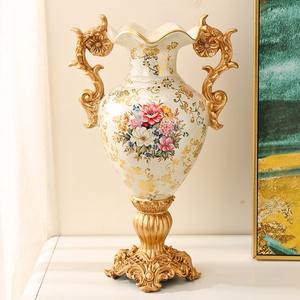 Mid Century Modern Gift - Elegant <b>Resin</b> <b>Vase</b> for Mother's Day - Product Image 2