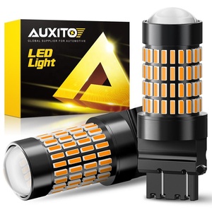 AUXITO ฟูล 360 °   หลอดไฟ LED รุ่น Beam 102H Series 3157 6000K แสงสีขาว สำหรับไฟเบรก ไฟเลี้ยว ไฟถอยหลัง หลายโหมด - Product Image 1