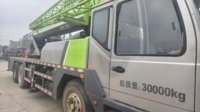 Grue mobile d'occasion Zoomlion 25 tonnes, flèche télescopique, modèle 2020, moteur Weichai, hauteur de levage 42m, pompe hydraulique, origine Hunan