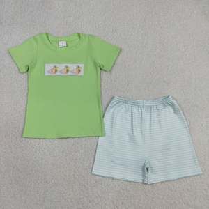 Conjunto de Ropa para Bebés y Niños con Bordado de Patos a Juego para Hermanos, Venta al por Mayor - Product Image 5