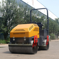 Rouleau compresseur vibratoire à grand rayon d'action, rouleau compresseur routier de 5 tonnes, petit rouleau compresseur hydraulique à monter