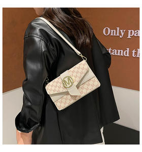 2025韩版几何防水<span class=keywords><strong>PU</strong></span>时尚单肩斜挎包女多功能小方包 - Product Image 6