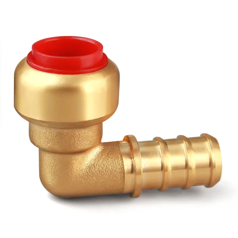 Nhà Máy 1/2 đẩy để kết nối phù hợp dzr chì miễn phí Brass Hose đuôi Phụ kiện kết nối nhanh chóng cho pex PVC ống đồng