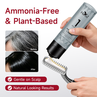 Coloration capillaire longue durée, qualité supérieure, sans ammoniaque, crème à base de plantes, usage professionnel, teinture pour cheveux blancs et noirs