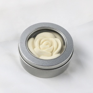 सुगंधित गुलाब आकार ठोस सिरेमिक पर्यावरण के अनुकूल डिफ्यूज़र कार एयर फ्रेशर होम अलमारी सुगंध आवश्यक तेल - Product Image 4