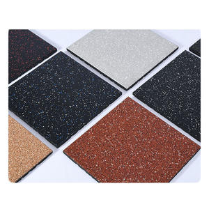 Rouleaux de gymnastique robustes de 2mm Carreaux en caoutchouc Tapis de sol en caoutchouc pour salle de sport - Product Image 6