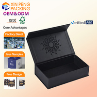 Caja de Regalo de Papel Kraft Personalizada con Logotipo Empresarial OEM XP 2026, Solapa con Cierre a Presión, Fondo Automático con Cierre Antichoque, Esquinas Reforzadas
