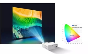 Proyector Led 4K de <span class=keywords><strong>películas</strong></span>, equipo de presentación, <span class=keywords><strong>2022</strong></span> lúmenes, 8000 P, 1080 de alto brillo - Product Image 2