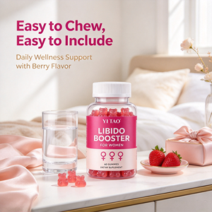 กัมมี่เสริมความต้องการทางเพศสำหรับผู้หญิง ยี่ห้อสินค้าสั่งผลิต สำหรับสุขภาพและความมีชีวิตชีวา 60 เม็ด - Product Image 5