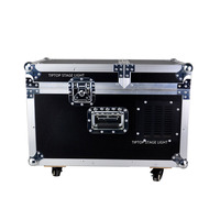 Machine à brouillard au sol pour scène de mariage 3000W, machine à brume d'eau DMX512 avec télécommande manuelle et flight case à roulettes