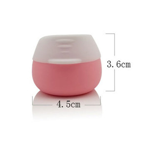 Accessoires de voyage pour femmes, pot avec couvercle pour cosmétiques, <span class=keywords><strong>maquillage</strong></span>, crème pour le visage, 20 ml, récipient de voyage en silicone anti-fuite - Product Image 4