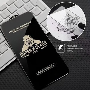 ฟิล์มกระจกนิรภัย Rock Space Super Glass สำหรับ iPhone 17 Pro Max ป้องกันไฟฟ้าสถิต ป้องกันฝุ่น ความหนา 0.4 มม. ความแข็ง 9H - Product Image 1