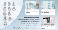 W05X 4.0 Aqua Peel Jet Hydra Dermabrasion Bulle Oxygène Rides Supprimer les Soins de la Peau Beauté Spa Machine Faciale Hydro Machine Faciale
