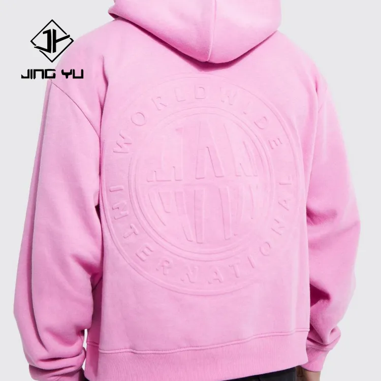 Pink Hoodie Men's