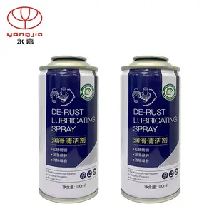 Manufacturer diameter empty aerosol tin can with accessories lubricant empty aluminum can spray