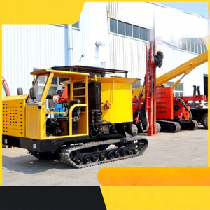 Camión Mezclador de Concreto sobre Orugas, Autodescargable, para Transporte y Mezcla de Mortero, Motor Diésel Chaotian, Bomba, 13M/H, 1 Año de Garantía - Product Image 1