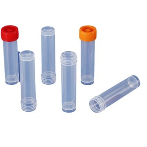 Hankang 10Ml <b>Plastic</b> Test <b>Tubes</b> With Screw Cap For Sample Storage And Transportation - Product Image 1