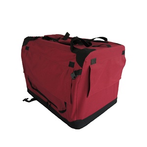 600D Oxford PVC Waterproof Pet Soft Crate Folding Lightweight Fabric Cat Cage Soft Pet Crate <b>Bag</b> - Product Image 1