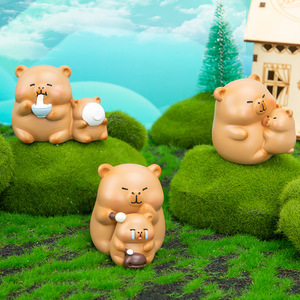 ชุดฟิกเกอร์เรซิ่น Yu Mo Craft Silly Pig Blind Box 6 ชิ้น สำหรับเป็นของขวัญสำหรับเด็กผู้หญิง - Product Image 3