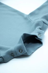 공장 맞춤형 메리노 아기 롬퍼 원지 아기 점프슈트 메리노 울 버튼 오코텍스 RWS 통기성 패셔너블 - Product Image 3