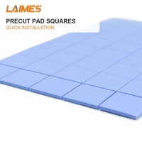 Coussin en silicone thermique conducteur souple personnalisé pour la dissipation thermique électronique et le remplissage des espaces de dissipateur thermique