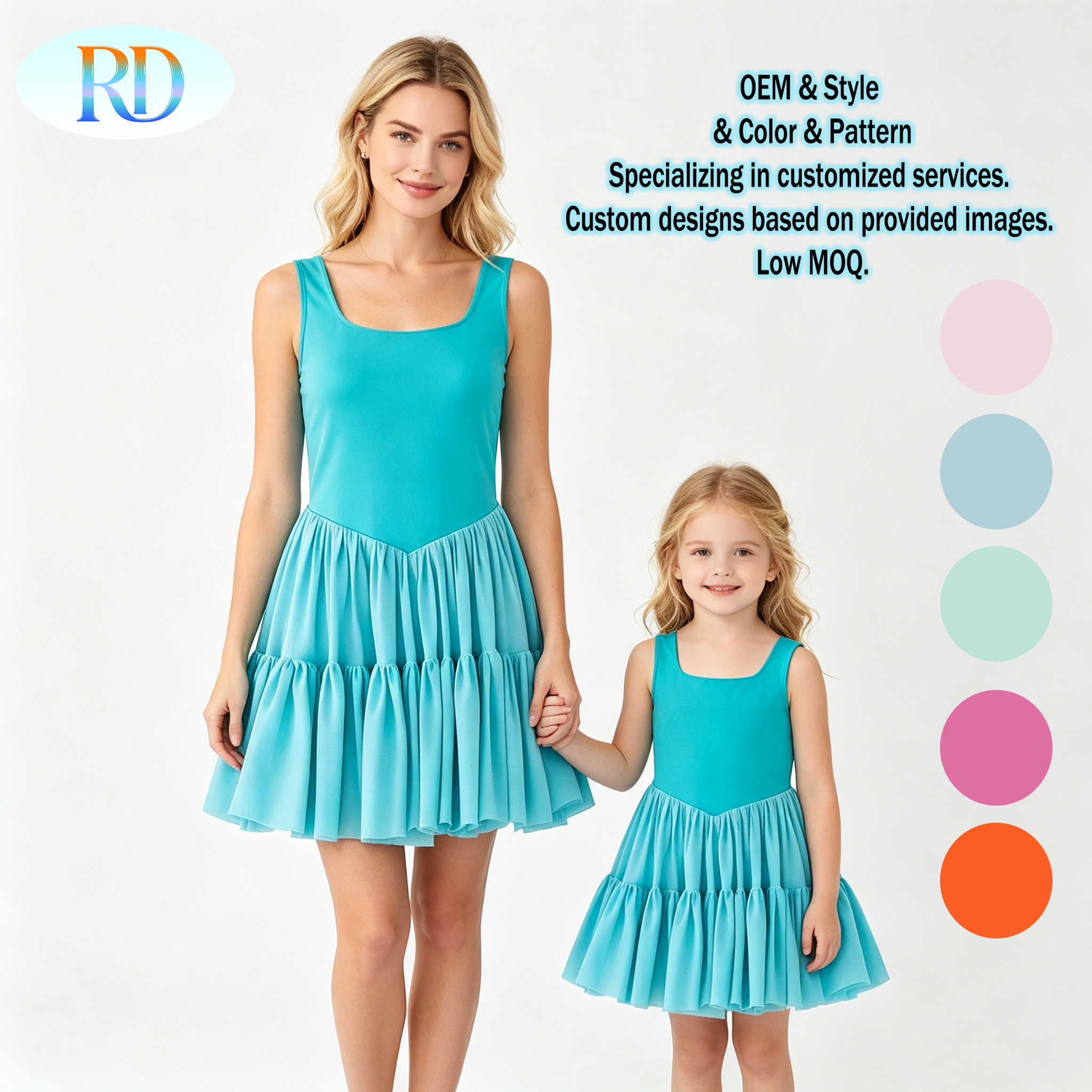 Mommy and Daughter Matching Dresses - Fashionable Family Fun