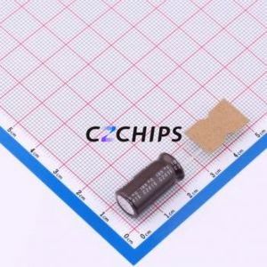 Condensador Electrolítico de Aluminio de Montaje Pasante UPW1H331MPD1TD, D10xL20mm 330uF 20% 50V 669.5mA-120Hz - Product Image 2