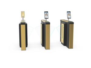 ประตูเหล็กสแตนเลส <span class=keywords><strong>Gater</strong></span> รุ่น 201 IP54 แบบ 2 ทาง ป้องกันการหนีบ พร้อมระบบสแกน QR/RFID/จดจำใบหน้า สำหรับศูนย์จัดแสดงนิทรรศการ - Product Image 3