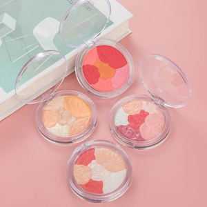 Cosmétiques multicolores, <span class=keywords><strong>prix</strong></span> d'usine, stocks de produits, vente en gros, faible MOQ, fard à joues, illuminateur, poudre - Product Image 2