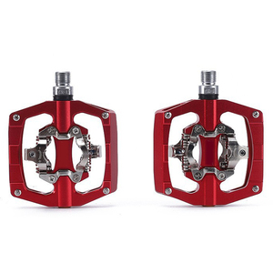 MAXFOR MTB คันเหยียบจักรยาน,อุปกรณ์จักรยาน Spd <span class=keywords><strong>แบบ</strong></span>แบนล็อกในตัวพร้อมด้ามจับอลูมิเนียมชิ้นส่วนจักรยาน - Product Image 1