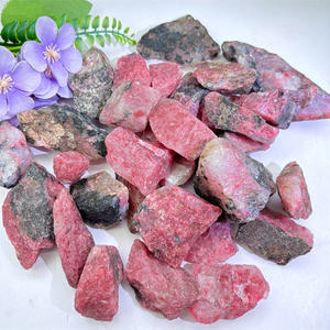 Pierre de guérison en quartz naturel, best-seller, tourmaline rose, <span class=keywords><strong>rodonite</strong></span>, pierres brutes pour collection - Product Image 1