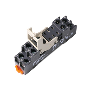 Shenler <span class=keywords><strong>Relay</strong></span> 24V rft2co024lt + SRT08-E 8 pin tiếp sức 8 amp Slim tiếp sức với resys Socket 10A cho PLC điều khiển - Product Image 2