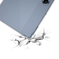 Compatible avec OPPO Pad SE 11 pouces, coque transparente en TPU souple antichoc avec airbag aux quatre coins, 2025