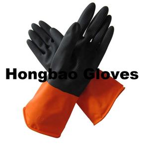 صبغ أسود وبرتقالي ثنائي اللون مريح لتنظيف المطبخ وغسل الطعام في الحمام - Product Image 2