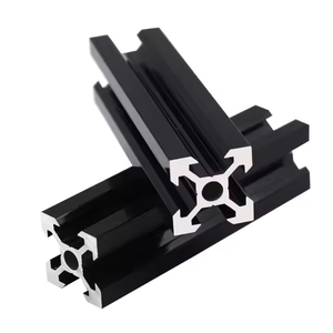 Bán Buôn Nhôm DIY Frame2020 2040 4080 2060 V-Khe Cắm/T Khe Cắm Nhôm Màu Đen Đùn Cát Phun Hồ Sơ - Product Image 3