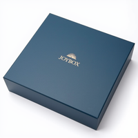 JoyBox usine écologique logo personnalisé petit emballage en carton en papier kraft pour produits de beauté carte pliée petite éponge