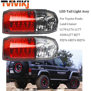 Luces Traseras LED para <span class=keywords><strong>Toyota</strong></span> Land Cruiser Prado LC70 LC76 LC77 LJ77 RJ77 FZJ76 <span class=keywords><strong>GRJ76</strong></span> HZJ76 4500, 5 Puertas, Luz de Freno Trasera - Product Image 2