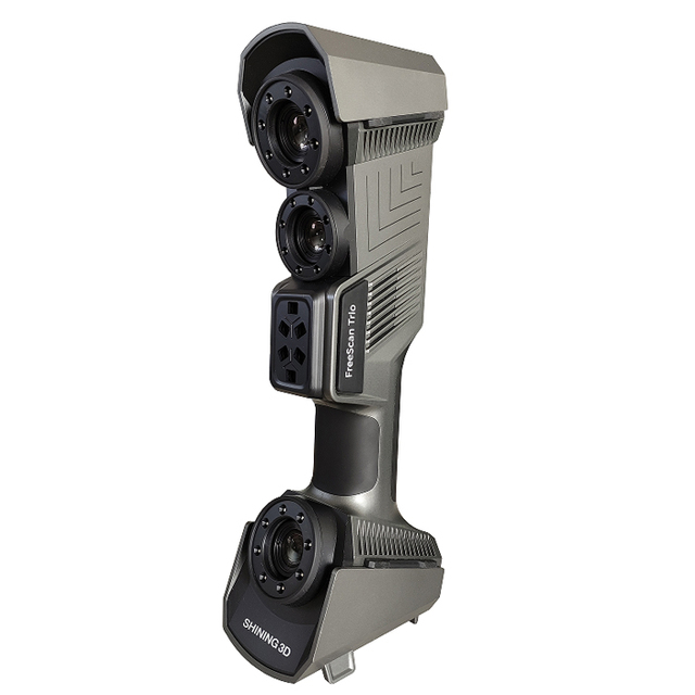 China Best Price Freescan Trio Marker-free 3D Laser Scanner High Precision Metrology Shining Trio Handheld 3d Scanner for Cars