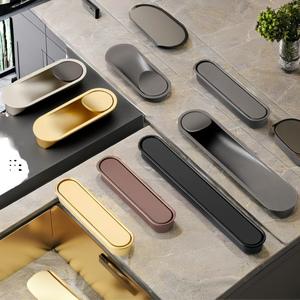 Basit gömülü çekmece küçük kol görünmez gömülü dolap dolap kolları - Product Image 2