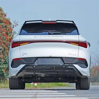 Lèvre arrière et contour de pare-chocs arrière pour BYD Yuan Plus 2022, diffuseur arrière modifié