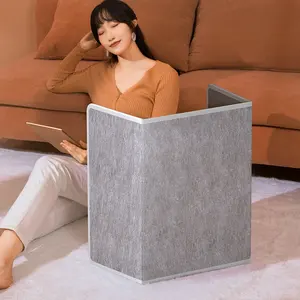 Calentador <span class=keywords><strong>de</strong></span> espacio eléctrico portátil con 3 configuraciones <span class=keywords><strong>de</strong></span> calefacción <span class=keywords><strong>Calentadores</strong></span> <span class=keywords><strong>de</strong></span> espacio plegables Calentador <span class=keywords><strong>de</strong></span> pies calentado <span class=keywords><strong>de</strong></span> bajo ruido para piernas, tobillos, pies - Product Image 3