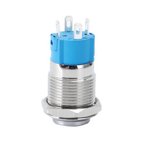 12mm גבוהה Custom לסירוגין רגעי/נעילה סוג מיניאטורי עמיד למים לדחוף כפתור מתג - Product Image 5