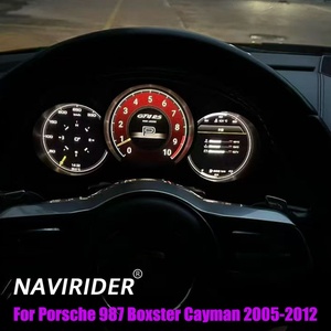 อัพเกรดหน้าปัดดิจิตอลในรถยนต์ Linux สำหรับ Porsche 987 Boxster Cayman ปี 2004-2011 จอ IPS/OLED LCD แผงหน้าปัดแบบ USB CockPit - Product Image 1